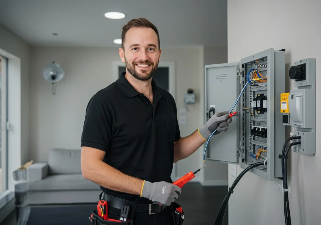 Emergency electrician responding to electrical issue in Chifle