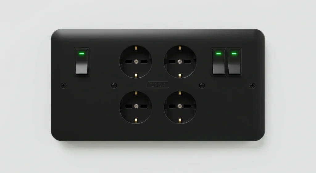 Extra power points installed in a home or office