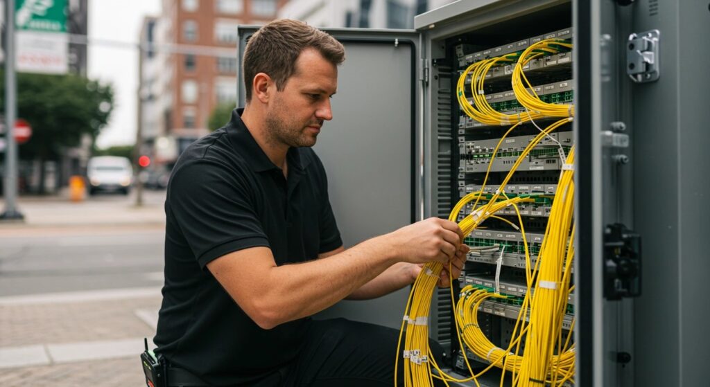 National Broadband Network installation