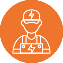 Local Chifley electricians working in a residential setting