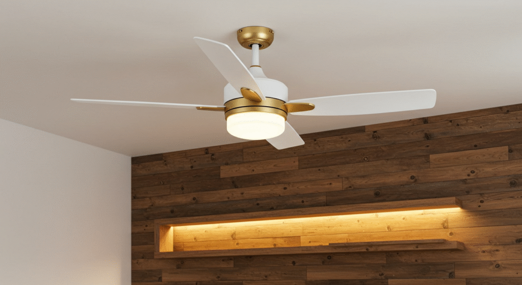Ceiling fan installation and repair in a room